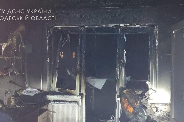 В Одессе горела многоэтажка: пострадали пять человек, из которых трое детей