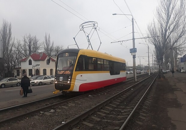 Как работает транспорт в Одессе 14 марта