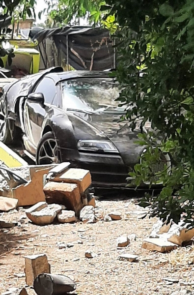 В Іспанії розбили спорткар Криштіану Роналду за 2 млн доларів: фото з місця ДТП