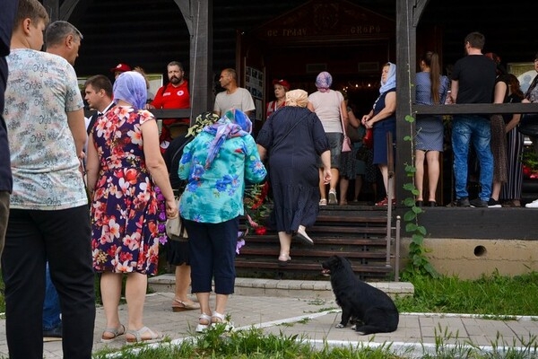 "Почему Россия хочет нас убивать?": в Одесской области простились с четырьмя погибшими в Сергеевке