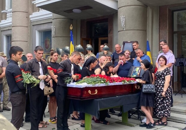 В Одессе простились с 25-летним защитником Украины