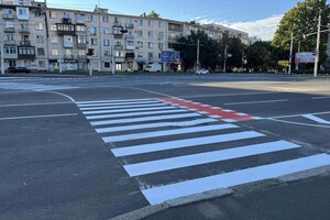 В Одессе благоустроили один из самых больших перекрестков
