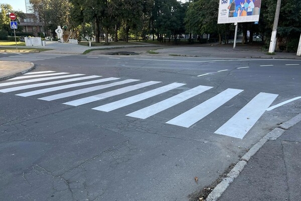 В Одессе благоустроили один из самых больших перекрестков