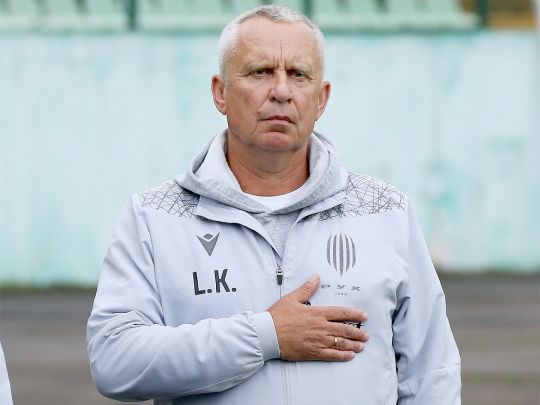 Клуб української прем'єр-ліги звільнив тренера-білоруса