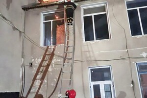 Масштабный пожар в Одесской области: пламя охватил лицей