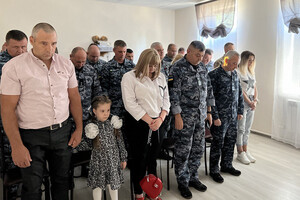 В Одесской области семьям погибших пограничников вручили государственные награды