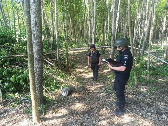 Жертв могло бути більше: у лісі під Києвом виявлено нерозірвану бойову частину «шахеда»