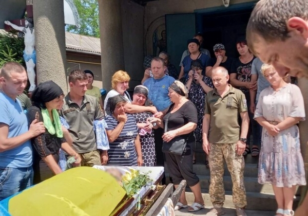 В Одесской области попрощались с погибшим воином Андреем Кошелевым