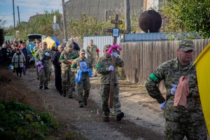 В Одесской области простились с погибшим на фронте в Луганской области пограничником 