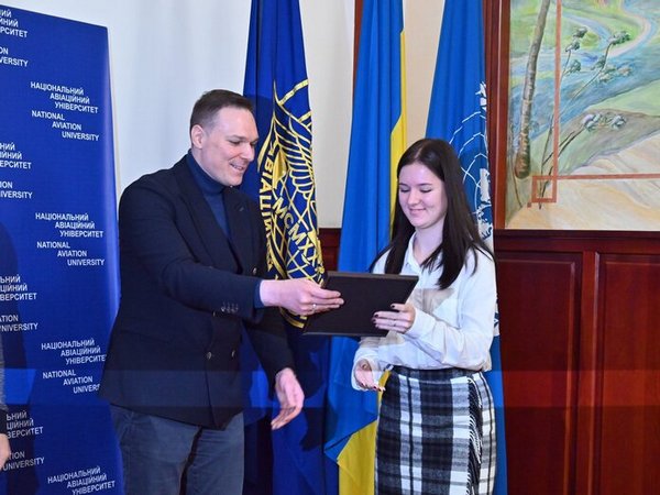 NAUDI виділила 10 стипендій для здобувачів вищої освіти НАУ: гендиректор КБ «Луч» Коростельов згоден очолити Наглядову раду НАУ (фото)