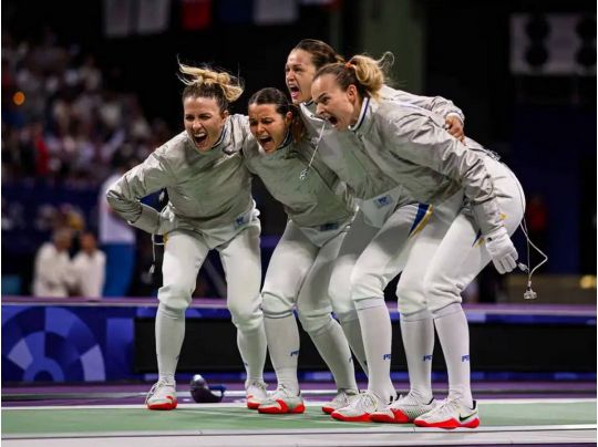 Харлан та компанія стали чемпіонками Олімпіади-2024 у командному фехтуванні: відео неймовірного фіналу